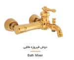شیر شیهاب دوش فیروزه طلایی