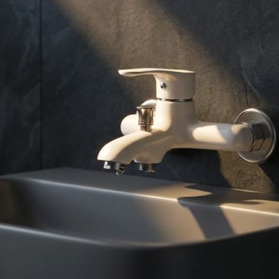 شیر دوش حمام صدف کروم